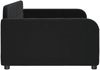 vidaXL Tagesbett Schwarz 90x200 cm Samt 354062 Bild 4