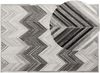 Teppich Kuhfell grau 160x230 cm Kurzflor AYTEPE Bild 1