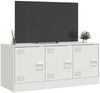 vidaXL TV-Schrank Weiß 99x39x44 cm Stahl 841648 Bild 5