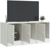 vidaXL TV-Schrank Weiß 99x39x44 cm Stahl 841648 Bild 4