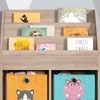 Kinderregal Luigi Sonoma 72 x 79 cm mit 2 Faltboxen opt. 1 Vicco Bild 5