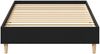 vidaXL Bettrahmen Schwarz Eichen-Optik 193 x 78 x 25 cm Holzwerkstoff 862865 Bild 5