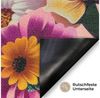 MuchoWow Fußmatte Blumen - Bunt - Rosa, Rechteckig, innen Schmutzfangmatte, Tür, Schmutzfänger Flur, Teppich 60x40 cm Bild 3