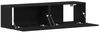 vidaXL TV-Schrank Schwarz Eichen-Optik 120x30x30,5 cm Holzwerkstoff 862011 Bild 5