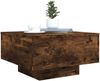 Couchtisch, Sofatisch Räuchereiche 55x55x31 cm Holzwerkstoff Bild 4