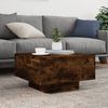 Couchtisch, Sofatisch Räuchereiche 55x55x31 cm Holzwerkstoff Bild 3