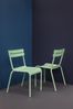 Luxembourg Stuhl stapelbar Abyssblau Bild 2