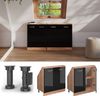 Küchenschrank für Dachschrägen R-Line Schwarz Hochglanz 80 cm mit 2 Türen Vicco Bild 5