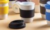 KAHLA fillit To Go Becher 0,27 l Banderole chocolate brown Bild 3