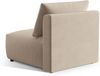 Micadoni Modul Chris 1-Sitzer Samt Ecru Bild 3