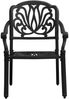 vidaXL 3-tlg. Bistro-Set Aluminiumguss Schwarz 3070572 Bild 5