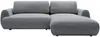 Vente-unique - MONELIA Sofa Stoff Grau - B 167 cm x H 81 cm x L 270 cm Bild 2