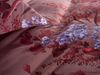 Heckett & Lane Flanell Bettwäsche 135x200 Mino Purple Wiesenblumen aubergine Bild 2