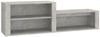 vidaXL Schuhschrank Betongrau 150x35x45 cm Holzwerkstoff 816916 Bild 2
