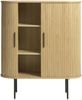Highboard >Nerja< in Eiche furniert - 100x118x45 (BxHxT) Bild 3