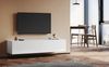 SONNI Lowboard Lowboard TV Hängend,Weiß 140x40x30cm,Hochglanz,stehend und hängend Bild 5
