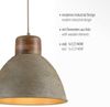 JUST LIGHT 11985-39 Pendelleuchte Samia E27 Beige Mangoholz Bild 5
