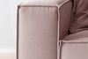 KAWOLA Sofa CARMO 3-Sitzer Feincord rosa 68 x 118 x 306 cm Bild 4