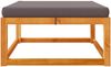 vidaXL Gartenhocker mit Kissen 65x65x29 cm Massivholz Akazie 4008159 Bild 5