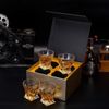 Whiskey Gläser Set Kristallglas 300ml 4-teilig Geschenk Box Brillante Bild 2