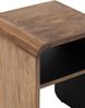 Nachttisch Evo aus recyceltem Teakholz, Braun, 40 x 35 x 55 cm Bild 2