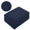 Doppelpack Frottee Spannbettlaken 60 - 70 x 140 cm Navyblau Bild 3