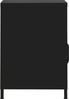 vidaXL Nachttische 2 Stk. Schwarz 35x35x51 cm Stahl 3095221 Bild 4