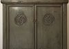 Asiatisches Schränkchen Dunkelgrau Kommode vintage Sideboard asiatisch Kolonial-Stil Antik-Stil Sideboard orientalisch Fernost shabby-chic Landhaus Bild 5