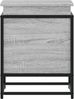 vidaXL Aufbewahrungsbox mit Deckel Grau Sonoma 40x40x51,5 cm 848792 Bild 5