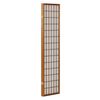 Holz Paravent 3 teilig Raumteiler Trennwand Shoji Faltbar Braun Bild 4