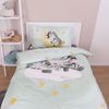 Herding Baby Kinder Renforce Bettwäsche Zebra Sterne blau 100x135 cm Bild 5