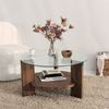 Skye Decor Couchtisch 100% TEMPERED GLASS, 40 cm x 75 cm x 75 cm S2231 Bild 5