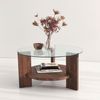 Skye Decor Couchtisch 100% TEMPERED GLASS, 40 cm x 75 cm x 75 cm S2231 Bild 3