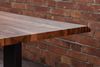 Esstisch Baumkante Massiv Sheesham-Holz naturfarben 200 x 100 U-Gestell schwarz Hero 71098188 Bild 4