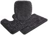 OTTO home Badematte Micro exclusiv, Badvorleger, Badezimmer Teppich, Höhe 55 mm, rutschhemmend beschichtet, schnell trocknend, strapazierfähig, fußbodenheizungsgeeignet, Polyester, rechteckig, 3-tlg. Stand-WC Set, Badteppich, Badematten auch als 3 teil... Bild 2