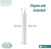 Relaxdays LED Stabkerzen 2er Set Bild 4