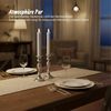 Relaxdays LED Stabkerzen 2er Set Bild 2