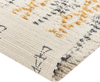 Teppich Baumwolle beige gelb 80 x 150 cm geometrisches Muster KADAPA Bild 5