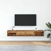 vidaXL TV-Schränke 2 Stk. Altholz-Optik 80x31x25,5 cm Holzwerkstoff 861523 Bild 3