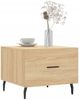 vidaXL Couchtische 2 Stk. Sonoma-Eiche 50x50x40 cm Holzwerkstoff 829435 Bild 3