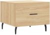 vidaXL Couchtische 2 Stk. Sonoma-Eiche 50x50x40 cm Holzwerkstoff 829435 Bild 5