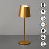 easy! BY FHL Außen-Tischleuchte Roxi, Dimmfunktion, Farbsteuerung, USB-Ladefunktion, LED fest integriert, Warmweiß, lange Leuchtdauer Bild 4