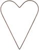 Herz Metall Messingfarben 30x22cm Deko Herz Weihnachtsdeko Ib Laursen 57192-14 Bild 1