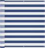 vidaXL Balkonsichtschutz Blau und Weiß 110 x 300 cm Oxford-Stoff 42030648 Bild 2