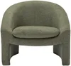 Vente-unique - OSSANA Sessel Stoff Grün - B 74 cm x H 74 cm x L 83 cm Bild 1