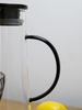 Glaskrug 1,3L mit Deckel - Black High Bild 4