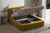 Polsterbett OLAF 120x200 mit Matratze, Bettkasten und Lattenrost. Farbe: VELUTTO 34 Bild 3