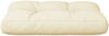 vidaXL Palettenkissen Creme 50 x 40 x 12 cm Stoff Bild 5