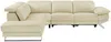 Vente-unique - PUNO Sofa Leder Beige - B 239 cm x H 76 cm x L 299 cm Bild 3