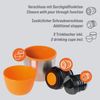 Esbit Thermoflasche Isolierflasche Isolierkanne Classic, Vakuum Thermo Flasche Kanne 2 Becher Bild 3